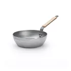 Mineral B Bois vas serpenyő  bükkfa nyéllel 24 cm, de Buyer, 2,5 liteteres - Kiváló választás