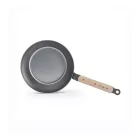 Mineral B Bois vas serpenyő  bükkfa nyéllel 24 cm, de Buyer, 2,5 liteteres - Kiváló választás