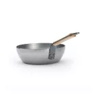 Mineral B Bois vas serpenyő  bükkfa nyéllel 24 cm, de Buyer, 2,5 liteteres - Kiváló választás