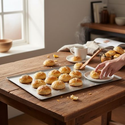 Sütőlemez, 53x32,5 cm, 45°felhajtás, de Buyer, alumínium