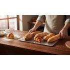 Perforált Alumínium Sütőlemez 40×30 cm – Perem Nélküli Péksütő Lemez a de Buyertől