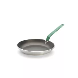   Serpenyő, 28 cm, zöld nyél, Choc Resto Induction, tapadásmentes bevonat, de Buyer