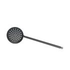 Gesztenye sütő serpenyő 28cm-es alján lyukakkal 70cm nyéllel kékacél a de Buyer-től