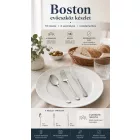 Evőeszköz készlet 18 részes (6 személyes) rozsdamentes éttermi evőeszköz szett Boston