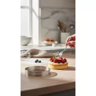 Tartlet karika, perforált, 12,5x2 cm - de Buyer