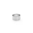 Tortakarika, kerek, 120x60 mm, rozsdamentes - de Buyer