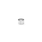 Tortakarika, kerek, 80x45 mm, rozsdamentes - de Buyer