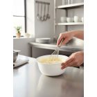 Fehér félgömb polietilén keverőtál, 2 liter, 23 cm - de Buyer