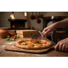 Pizzaszeletelő 10 cm kerék átmérő, 24 cm,