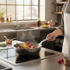 Mineral B mély vasserpenyő 24 cm rozsdamentes nyéllel