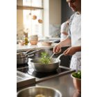 Mineral B mély vasserpenyő 24 cm rozsdamentes nyéllel