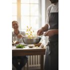 Mineral B mély vasserpenyő 28 cm rozsdamentes nyéllel