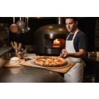 Pizzasütő, 28 cm, perforált, kerek, alumínium