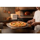 Pizzasütő, 25 cm, perforált, kerek, alumínium