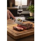 Lion Sabatier Idéal Steakkés 13 cm-es penge – POM Markolattal és Rozsdamentes Szegecsekkel