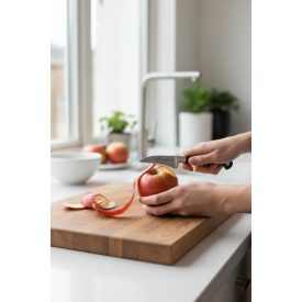   Lion Sabatier Idéal Madárcsőr Hámozókés 6 cm-es penge – POM Markolattal és Rozsdamentes Szegecsekkel