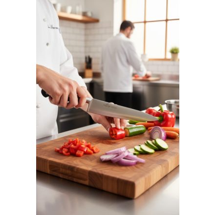 Lion Sabatier Idéal Chef kés 25 cm-es penge – POM Markolattal és Rozsdamentes Szegecsekkel