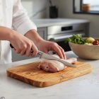 Lion Sabatier Idéal csontozókés 13 cm-es penge – POM Markolattal és Rozsdamentes Szegecsekkel