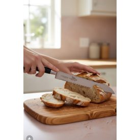   Lion Sabatier Idéal kenyérvágókés 20 cm-es penge – POM Markolattal és Rozsdamentes Szegecsekkel