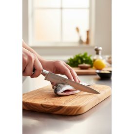   Lion Sabatier Idéal Sole filézőkés 15 cm-es penge – POM Markolattal és Rozsdamentes Szegecsekkel