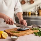 Lion Sabatier Idéal Sole filézőkés 15 cm-es penge – POM Markolattal és Rozsdamentes Szegecsekkel