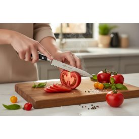   Lion Sabatier Idéal Paradicsomkés 12 cm-es recés penge – POM Markolattal és Rozsdamentes Szegecsekkel