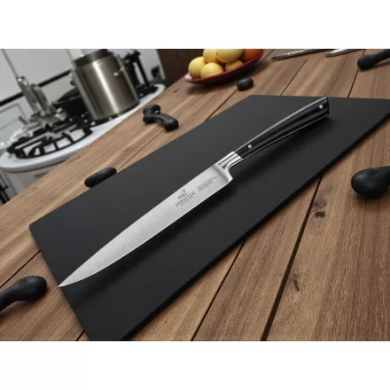 Lion Sabatier Edonist Black filéző kés 18 cm – rugalmas kovácsolt penge