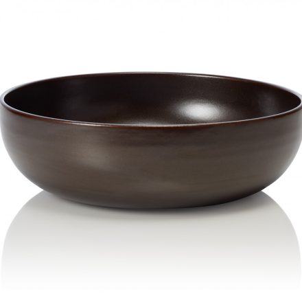 ONE METALLIC BROWN 26 cm-es 2 literes kőporcelán mély tál