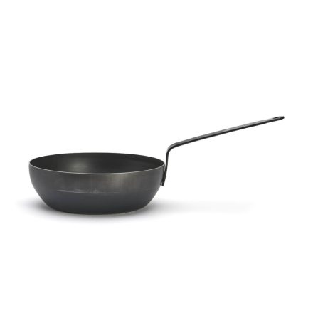 Mély kékacél serpenyő 24 cm a de Buyer-től