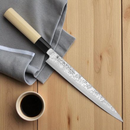 Satake Nashiji Yanagi Sashimi japán konyhakés 21 cm – a szeletelés művészete