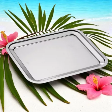 Dribbling tálca 35×28 cm – olasz minőségű szervírozó tálca GasztroZolitól