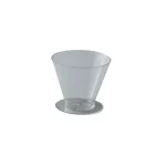 Cup 150 ml-es pohárkrém-desszert tégely átlátszó kivitelben
