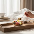 Empilable üveg salátástál, 12 cm, 350 ml, sorolható