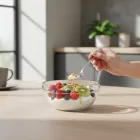 Empilable üveg salátástál, 12 cm, 350 ml, sorolható