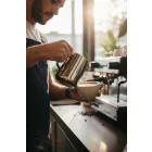 Tejkiöntő, 350 ml, 7,5x9 cm, rozsdamentes - Német minőség