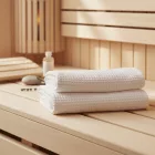 Prémium Darázs Szauna Lepedő - 75x150 cm Méretben, Kiváló Nedvszívó Képességgel