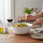 Everyday salátás és tálaló tál 24 cm 2,3 liter temperált üveg