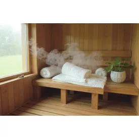 Darázs szauna lepedő, 100x150 cm