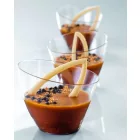 Vela 200 ml-es desszert tégely pohárkrémhez, letisztult design, újrahasznosítható