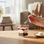 Square 175 ml-es Pohárkrém-desszert tégely, 100 db-os csomag