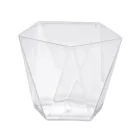Penta 120 ml-es ötszögletű desszert tégely