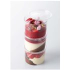 Bucket 210 ml-es Pohárkrém-desszert tégely, 100 db-os csomag