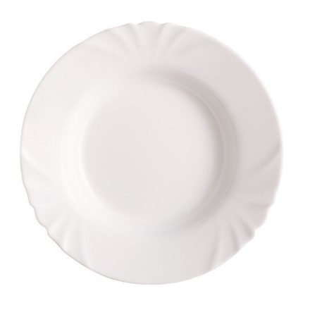Cadix mélytányér 23,5 cm, opál üveg