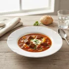 Cadix mélytányér 23,5 cm, opál üveg