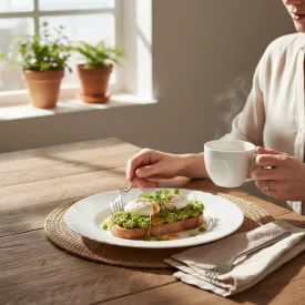 Cadix 25 cm lapostányér, opál üveg – elegáns, tartós, mindennapi használatra