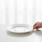 Cadix lapostányér 27,5 cm, opál üveg, 6 db-os csomag - Francia minőség