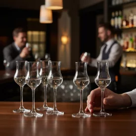 Grappa pálinkás pohár, 95 ml, üveg - Pasabahce minőség