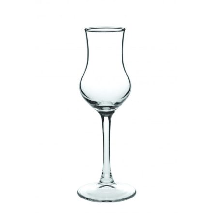 Grappa / pálinkás kóstolópohár 95 ml, vékony peremmel, elegáns üvegből