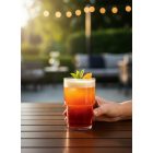 Hill sorolható longdrink pohár, 440 ml – tartós, modern formájú italospohár