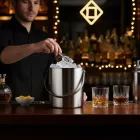 Jégvödör, duplafalú, 2,5 l, rozsdamentes